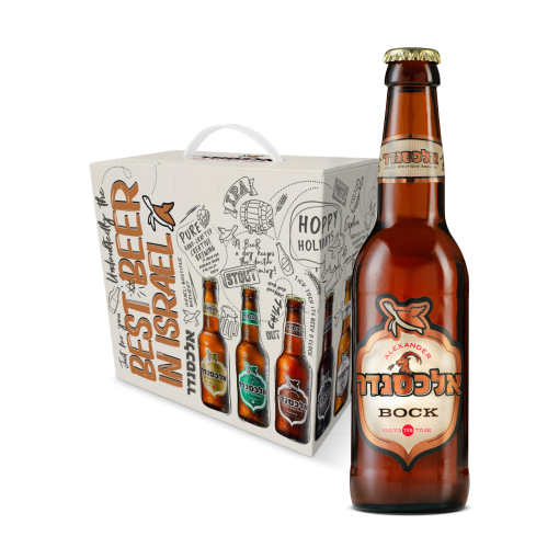 ארגז בירה בוטיק ישראלית 7.5% BOCK