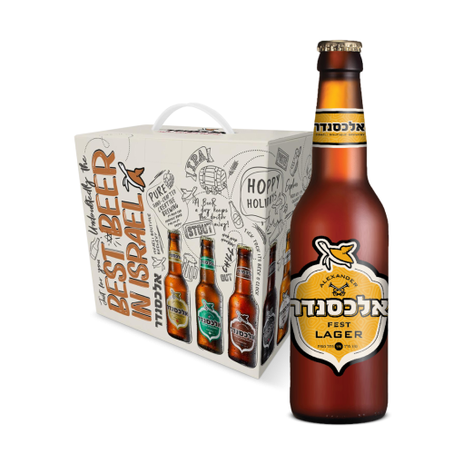 ארגז בירה בוטיק ישראלית לאגר 5%
